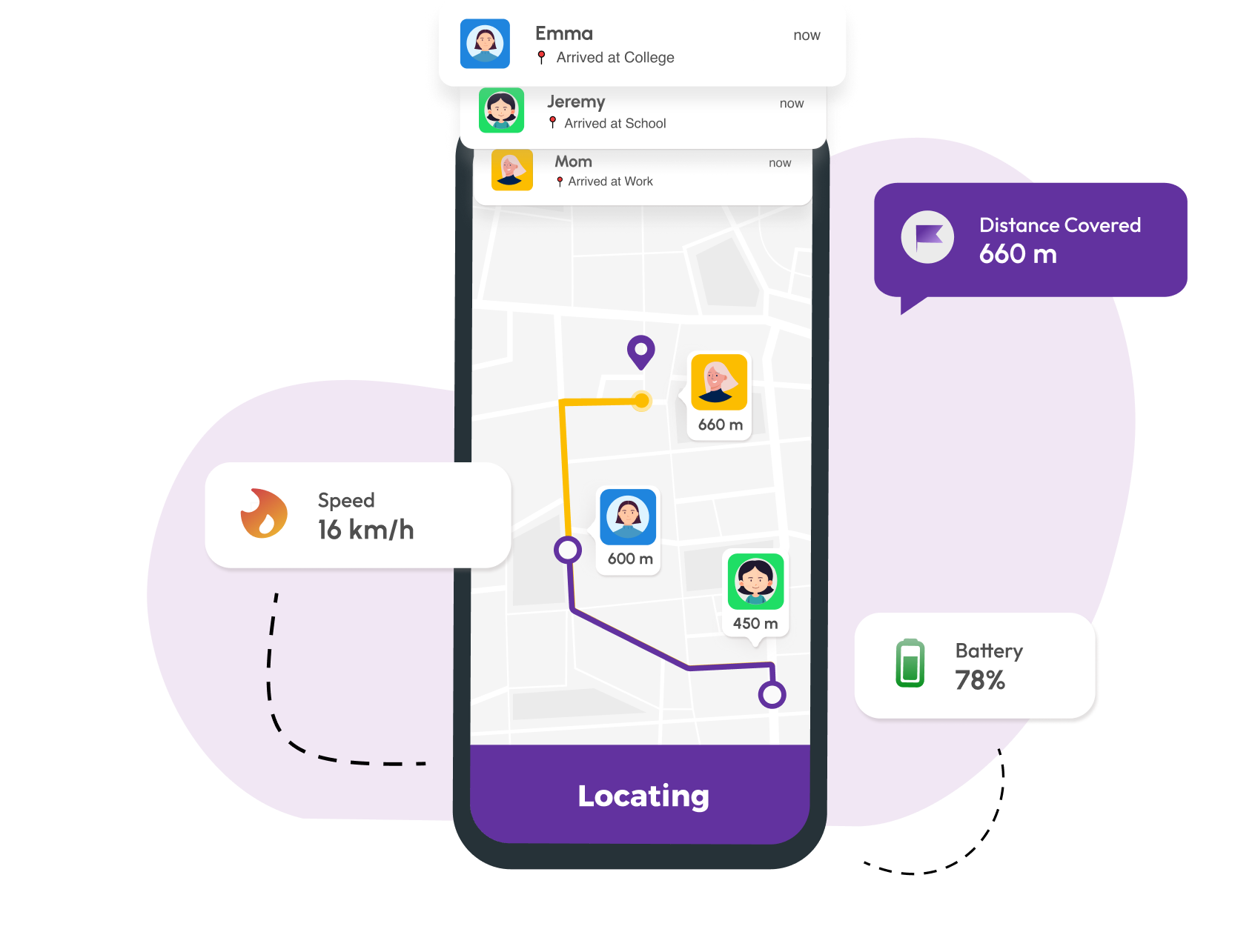 TrackFam - Family Location Tracking